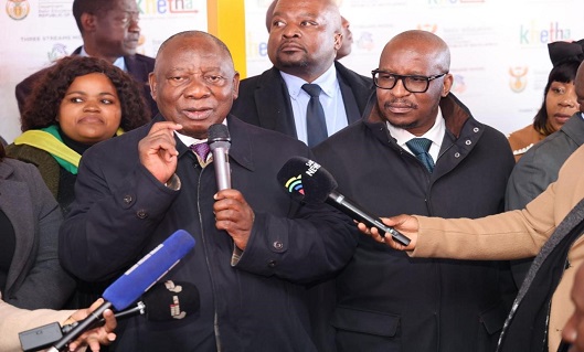 PRESIDENT RAMAPHOSA LAUNCHES YOUTH MONTH AND PHASE V OF YOUTH EMPLOYMENT INITIATIVE