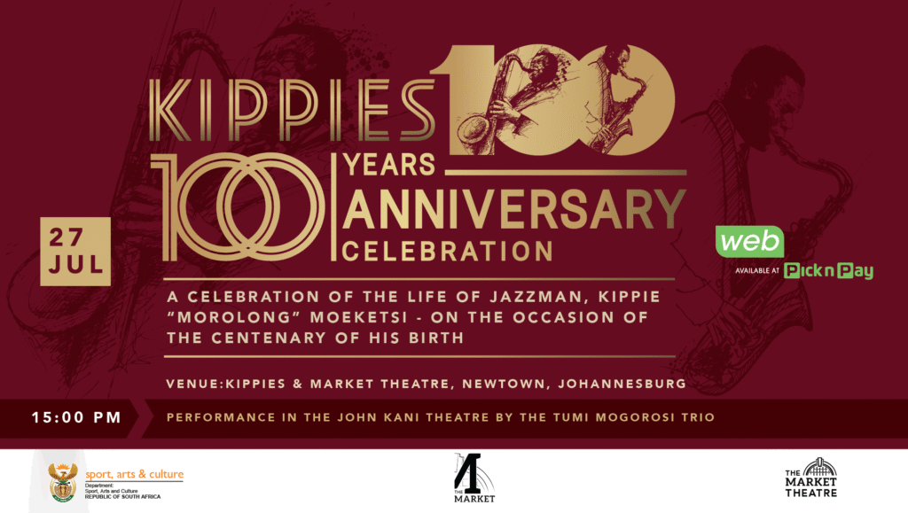 MARKET THEATRE CELEBRATES KIPPIE MOEKETSI: THE JAZZ ICON WHO RESHAPED SA JAZZ