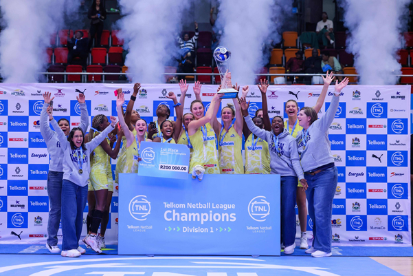 GOLDEN FIREBALLS CROWNED 2025 TELKOM NETBALL LEAGUE CHAMPIONS