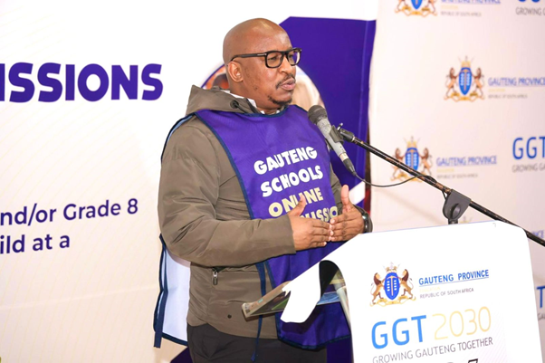 GAUTENG PROCESSES OVER 213 000 GRADE 1 & 8 APPLICATIONS ON FIRST DAY BY 1PM SHARE