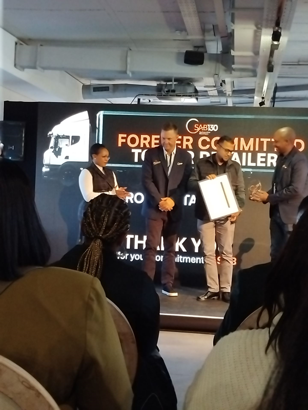 CHEERS TO EXCELLENCE: SAB CELEBRATES OUTSTANDING PARTNERS AT SUPPLIER AWARDS