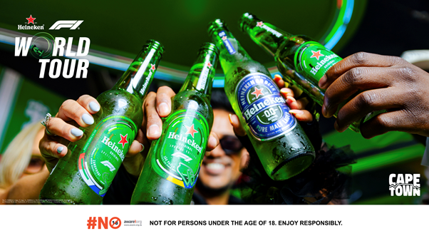 Heineken® World Tour Brings Formula 1® Thrill to Cape Town: A Celebration of Speed, Sound, and Style