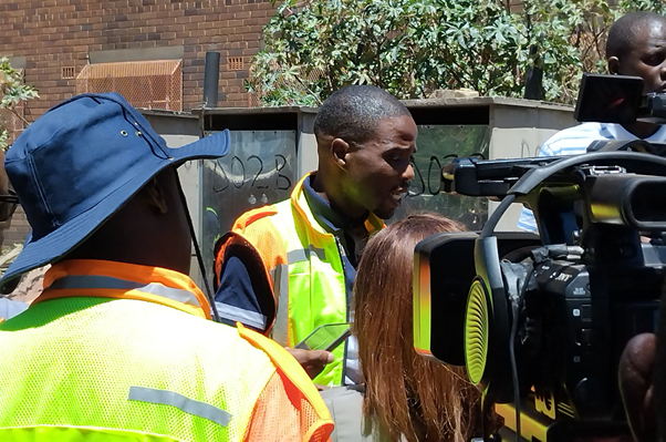 Joburg MMC Mabaso Cracks Down on Illegal Structures in Cleveland Area