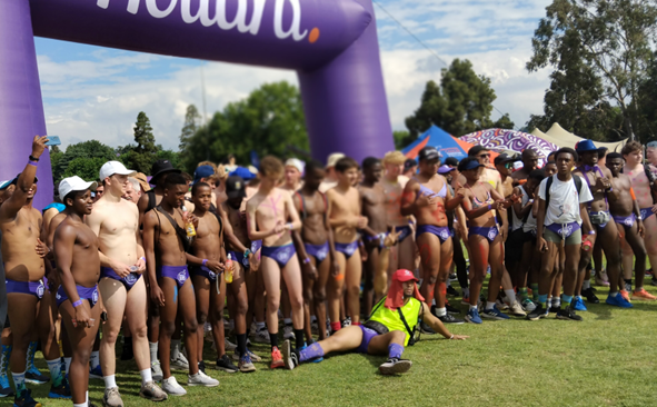 Running Boldly for a Cause: Thousands Strip Down to Save Lives at the Hollard Daredevil Run 2025