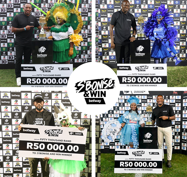 Betway Premiership Ignites Fan Excitement with S’Bonise & Win Campaign Across KZN and Free State