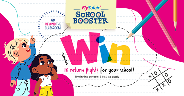 FlySafair’s School Booster Returns with 100 Flights to Unlock Opportunities for Learners
