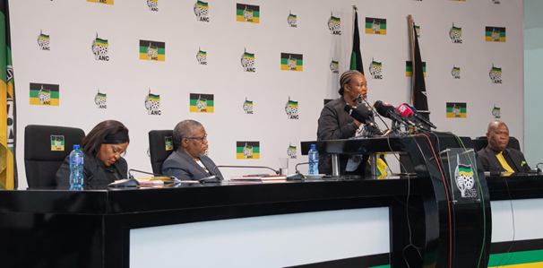 ANC Holds Press Conference at Luthuli House Amid Key Political Updates