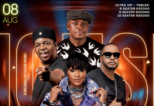 House Naxiion Set To Shake Johannesburg With A Massive Celebration Of 4 Decades Of House Music