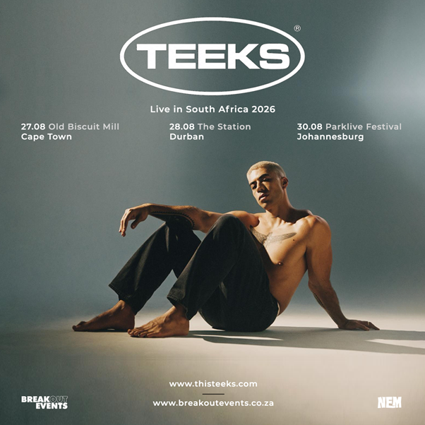 Global Soul Sensation TEEKS Announces Highly Anticipated South African Tour