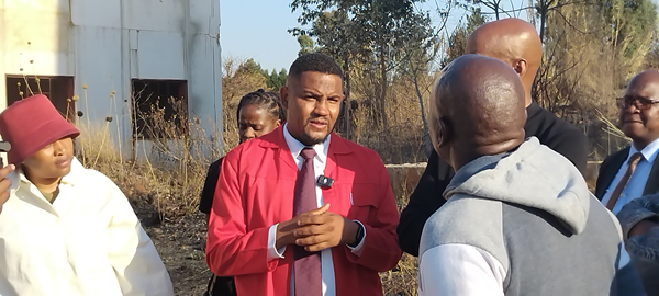 Gauteng MEC of Finance Nkululeko Dunga Conducts Oversight Visit to Tembisa, Engages Residents on Service Delivery Challenges