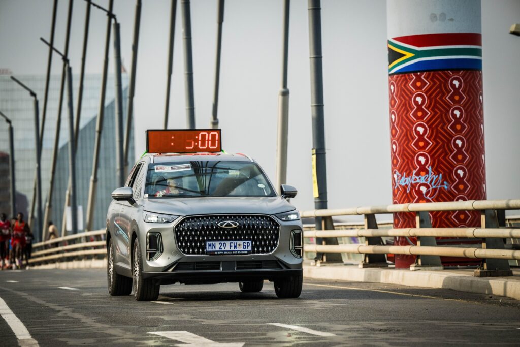Chery puts a new set of wheels on the line for Absa RUN YOUR CITY JOBURG 10K