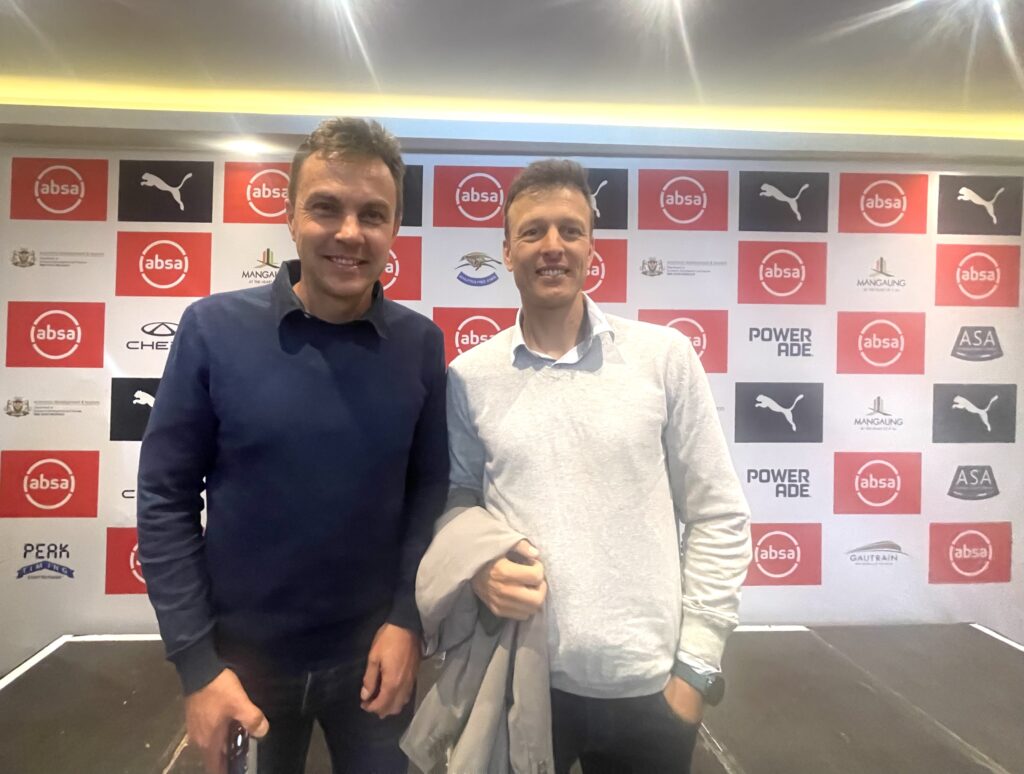 Van Zyl and Cronje bring friendly feud home at Absa RUN YOUR CITY MANGAUNG 10K